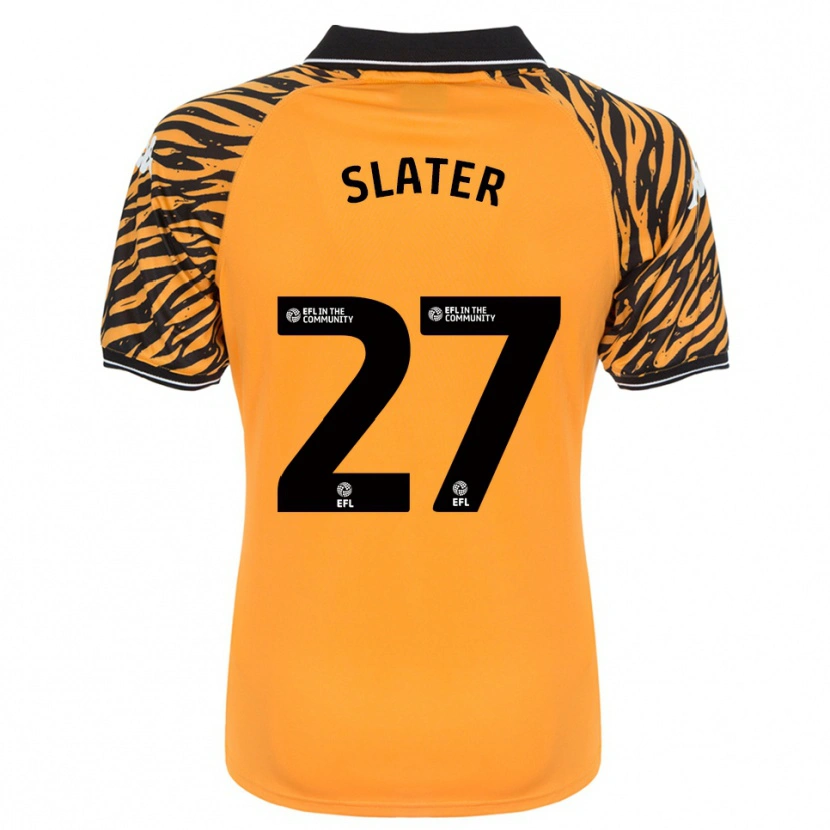 Danxen Kinder Regan Slater #27 Orange Schwarz Heimtrikot Trikot 2025/26 T-Shirt Österreich
