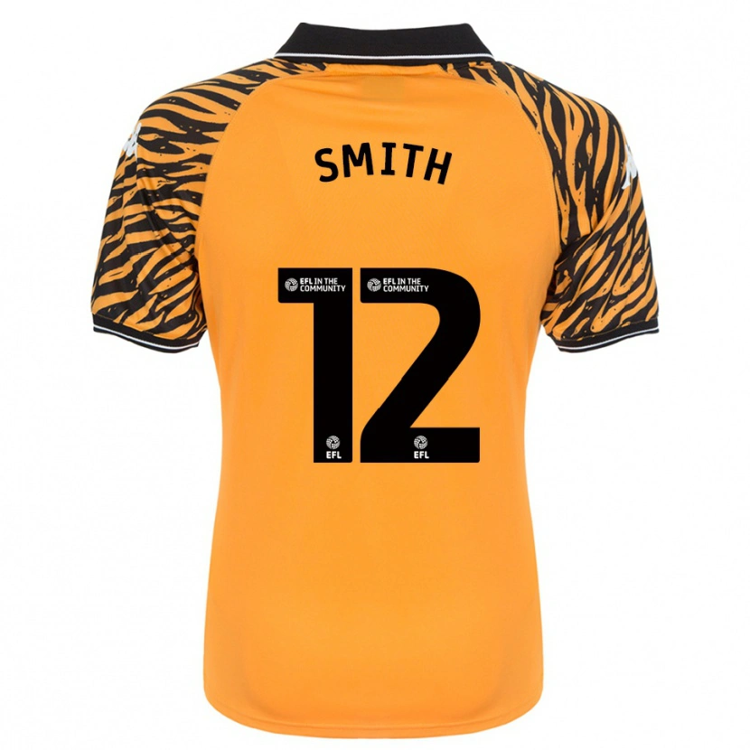 Danxen Kinder Emily Smith #12 Orange Schwarz Heimtrikot Trikot 2025/26 T-Shirt Österreich