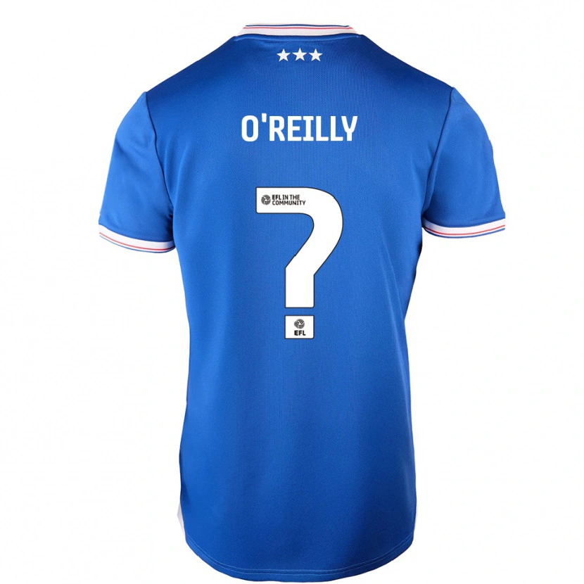 Danxen Kinder Connor O'reilly #0 Blau Weiß Heimtrikot Trikot 2025/26 T-Shirt Österreich