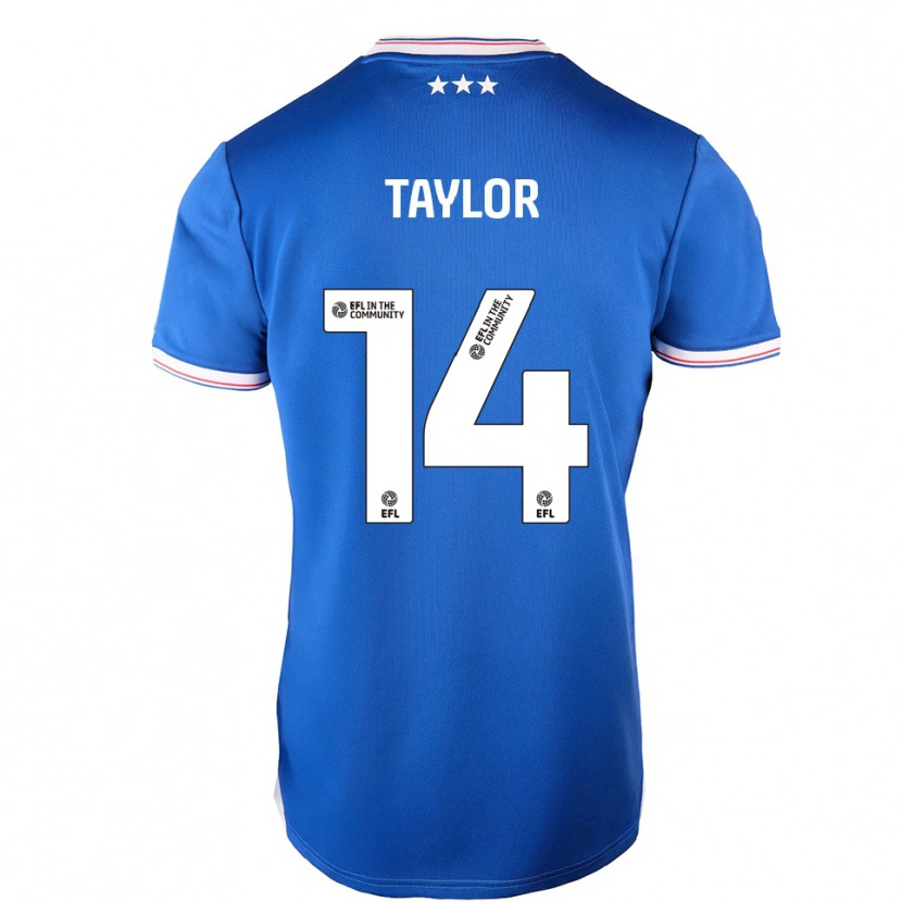 Danxen Kinder Jack Taylor #14 Blau Weiß Heimtrikot Trikot 2025/26 T-Shirt Österreich