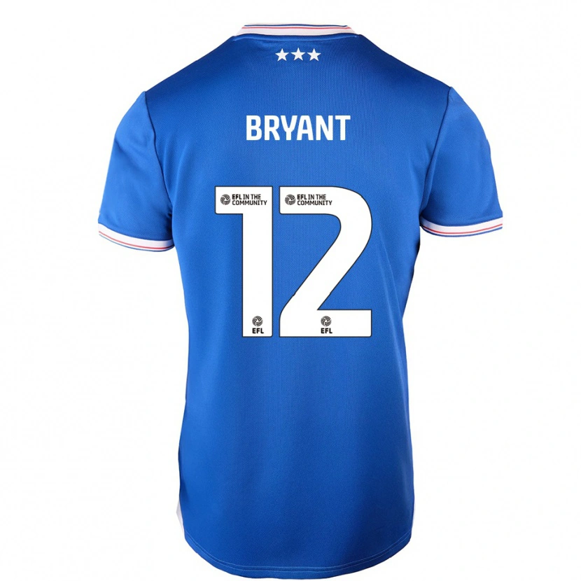 Danxen Kinder Issy Bryant #12 Blau Weiß Heimtrikot Trikot 2025/26 T-Shirt Österreich