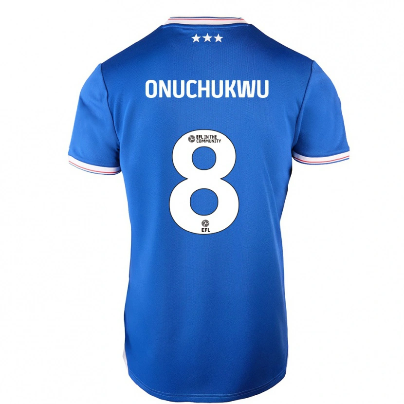Danxen Kinder Abube Onuchukwu #8 Blau Weiß Heimtrikot Trikot 2025/26 T-Shirt Österreich