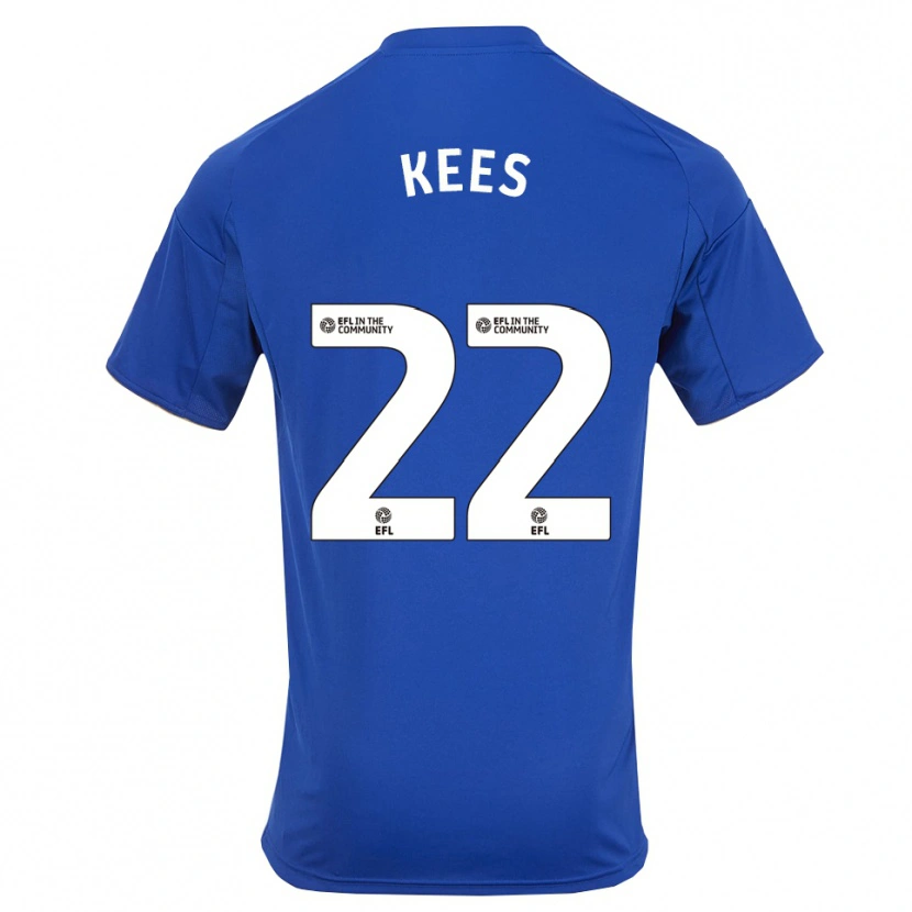 Danxen Kinder Sari Kees #22 Blau Gold Heimtrikot Trikot 2025/26 T-Shirt Österreich