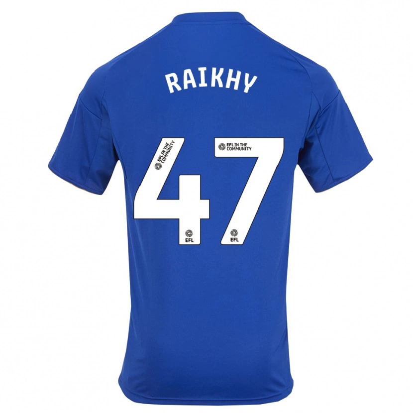 Danxen Kinder Arjan Raikhy #47 Blau Gold Heimtrikot Trikot 2025/26 T-Shirt Österreich
