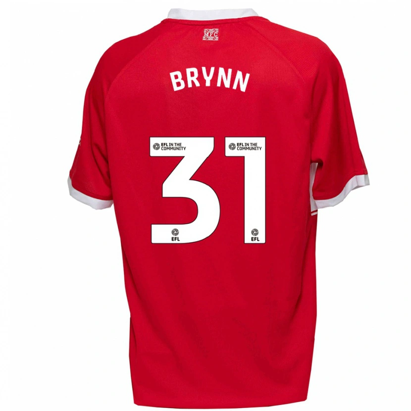 Danxen Kinder Sol Brynn #31 Rot Weiß Heimtrikot Trikot 2025/26 T-Shirt Österreich