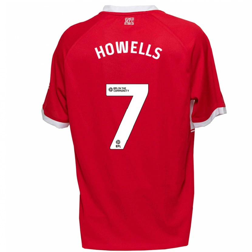 Danxen Kinder Max Howells #7 Rot Weiß Heimtrikot Trikot 2025/26 T-Shirt Österreich