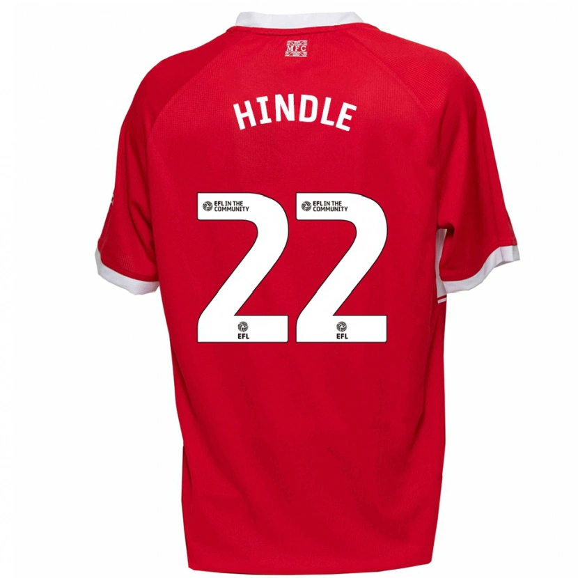 Danxen Kinder Rachel Hindle #22 Rot Weiß Heimtrikot Trikot 2025/26 T-Shirt Österreich