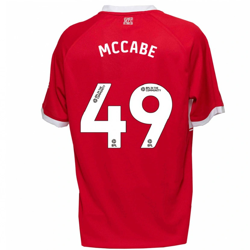 Danxen Kinder Law Mccabe #49 Rot Weiß Heimtrikot Trikot 2025/26 T-Shirt Österreich