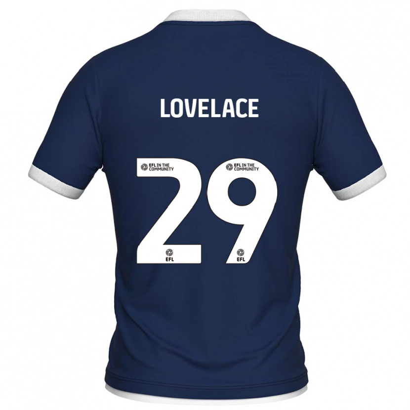 Danxen Kinder Zak Lovelace #29 Marine Weiß Heimtrikot Trikot 2025/26 T-Shirt Österreich
