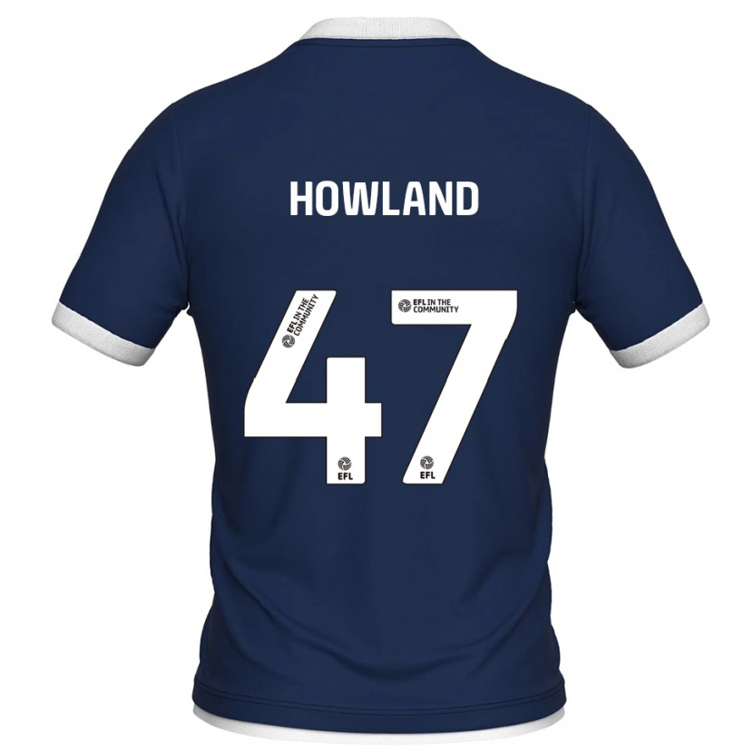 Danxen Kinder Jack Howland #47 Marine Weiß Heimtrikot Trikot 2025/26 T-Shirt Österreich