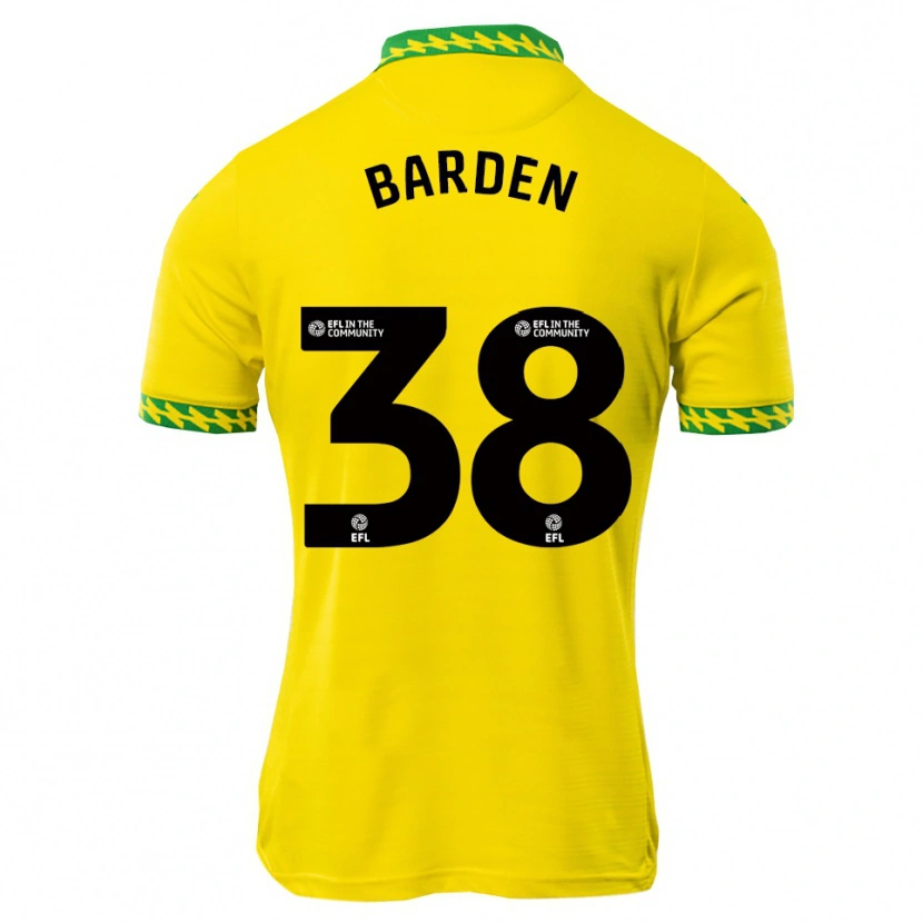 Danxen Kinder Daniel Barden #38 Weiß Grün Heimtrikot Trikot 2025/26 T-Shirt Österreich