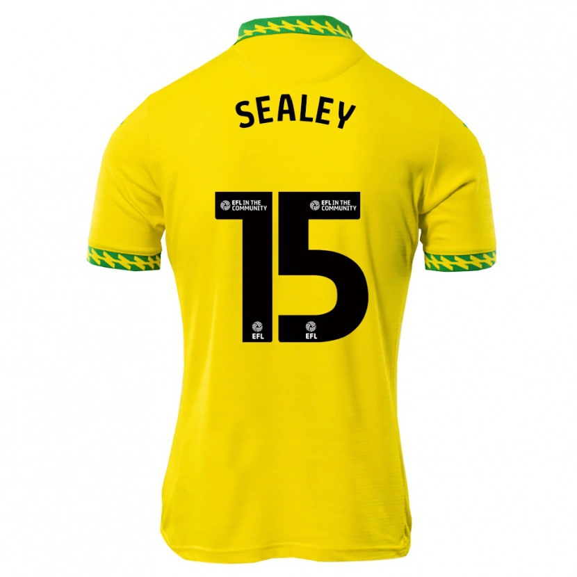 Danxen Kinder La'sean Sealey #15 Weiß Grün Heimtrikot Trikot 2025/26 T-Shirt Österreich