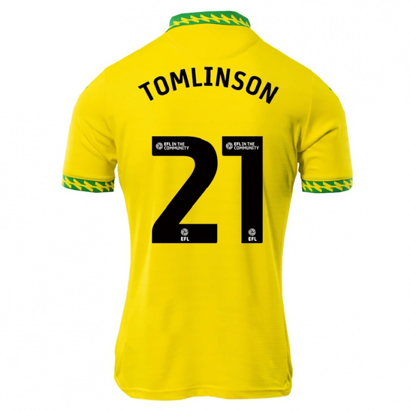 Danxen Kinder Lauren Tomlinson #21 Weiß Grün Heimtrikot Trikot 2025/26 T-Shirt Österreich