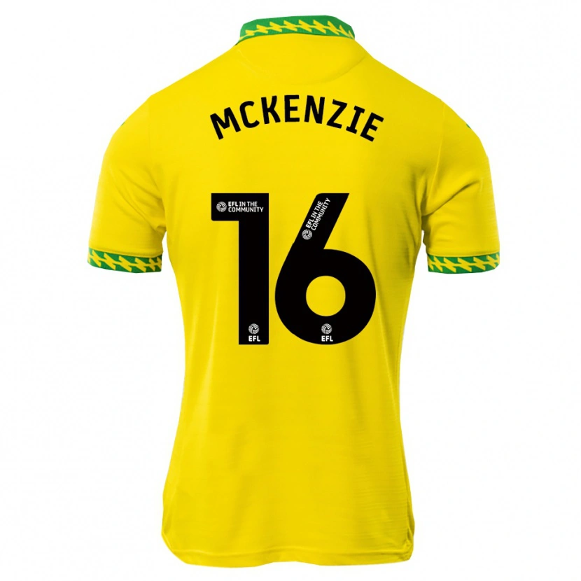 Danxen Kinder Mason Mckenzie #16 Weiß Grün Heimtrikot Trikot 2025/26 T-Shirt Österreich