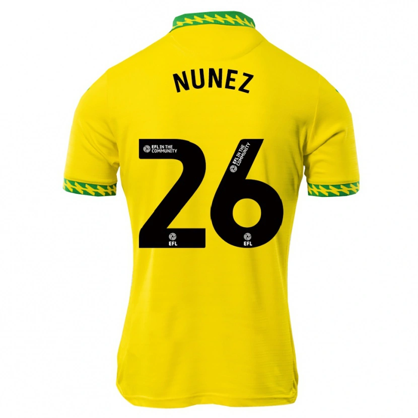 Danxen Kinder Marcelino Núñez #26 Weiß Grün Heimtrikot Trikot 2025/26 T-Shirt Österreich