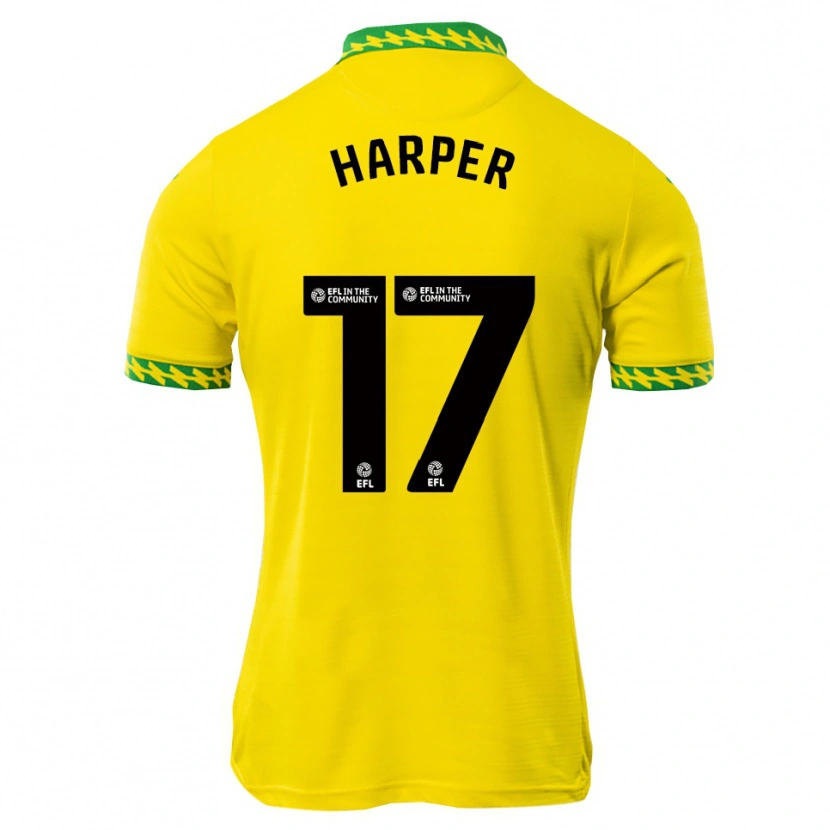 Danxen Kinder Jess Harper #17 Weiß Grün Heimtrikot Trikot 2025/26 T-Shirt Österreich