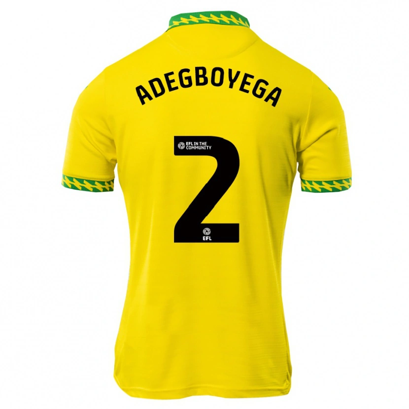 Danxen Kinder Emmanuel Adegboyega #2 Weiß Grün Heimtrikot Trikot 2025/26 T-Shirt Österreich