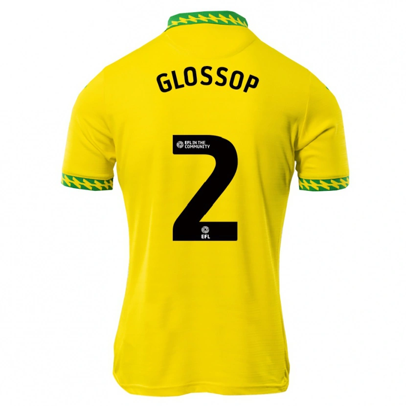 Danxen Kinder Jake Glossop #2 Weiß Grün Heimtrikot Trikot 2025/26 T-Shirt Österreich