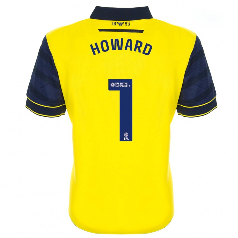 Danxen Kinder Beth Howard #1 Gelb Marine Heimtrikot Trikot 2025/26 T-Shirt Österreich