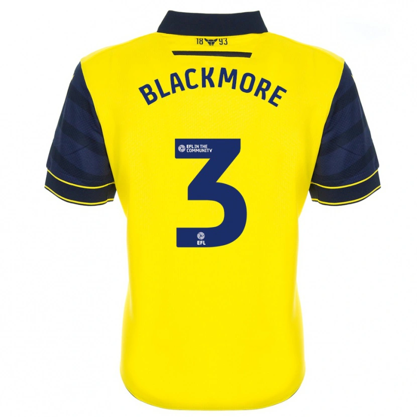 Danxen Kinder Jameson Blackmore #3 Gelb Marine Heimtrikot Trikot 2025/26 T-Shirt Österreich