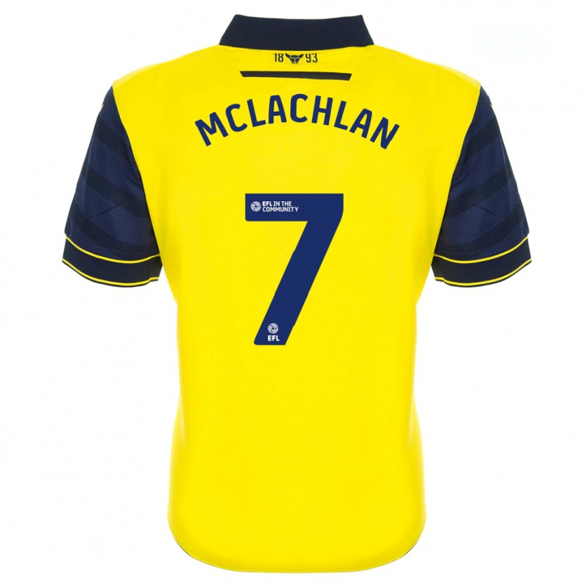 Danxen Kinder Daisy Mclachlan #7 Gelb Marine Heimtrikot Trikot 2025/26 T-Shirt Österreich