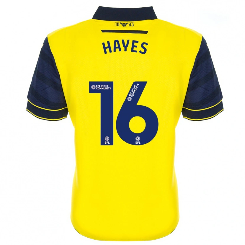 Danxen Kinder Georgia Hayes #16 Gelb Marine Heimtrikot Trikot 2025/26 T-Shirt Österreich