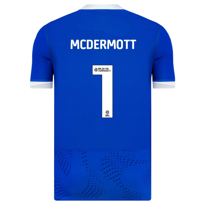 Danxen Kinder Conal Mcdermott #1 Blau Weiß Heimtrikot Trikot 2025/26 T-Shirt Österreich