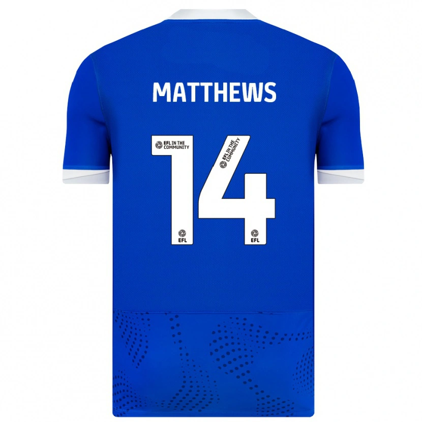 Danxen Kinder Hayden Matthews #14 Blau Weiß Heimtrikot Trikot 2025/26 T-Shirt Österreich