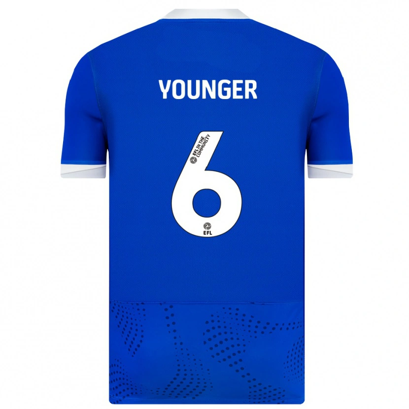 Danxen Kinder Jazz Younger #6 Blau Weiß Heimtrikot Trikot 2025/26 T-Shirt Österreich