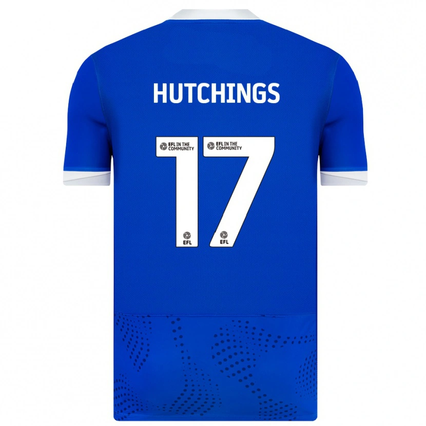 Danxen Kinder Annie Hutchings #17 Blau Weiß Heimtrikot Trikot 2025/26 T-Shirt Österreich