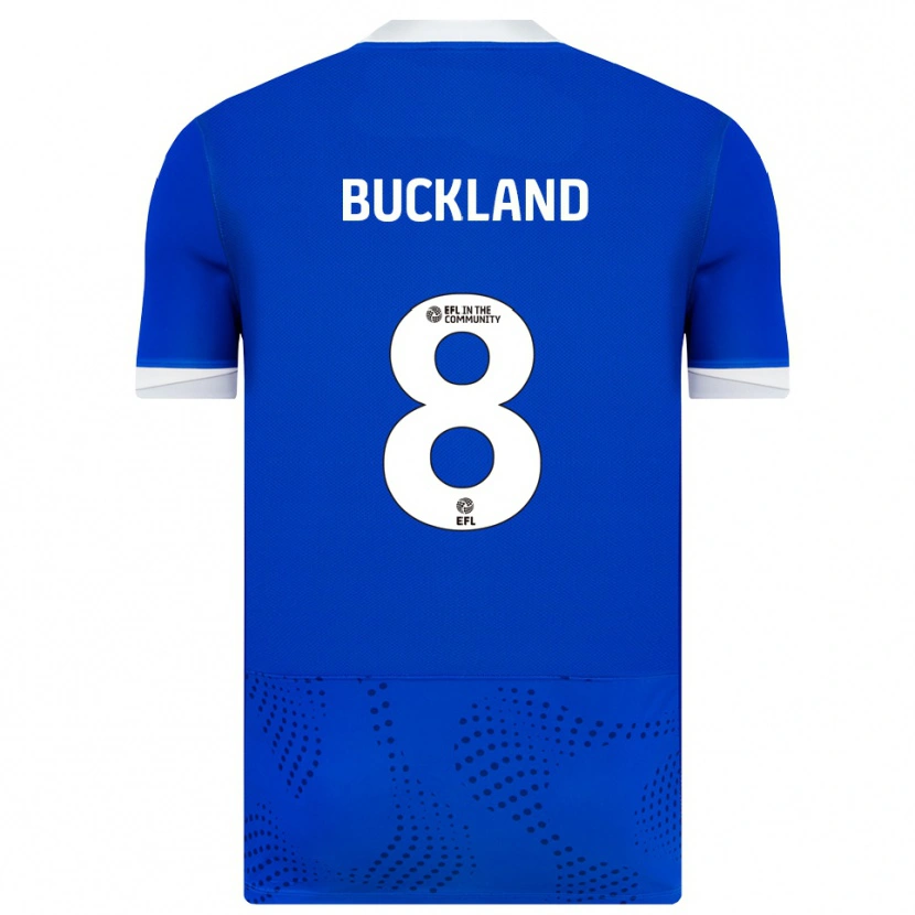 Danxen Kinder Reggie Buckland #8 Blau Weiß Heimtrikot Trikot 2025/26 T-Shirt Österreich