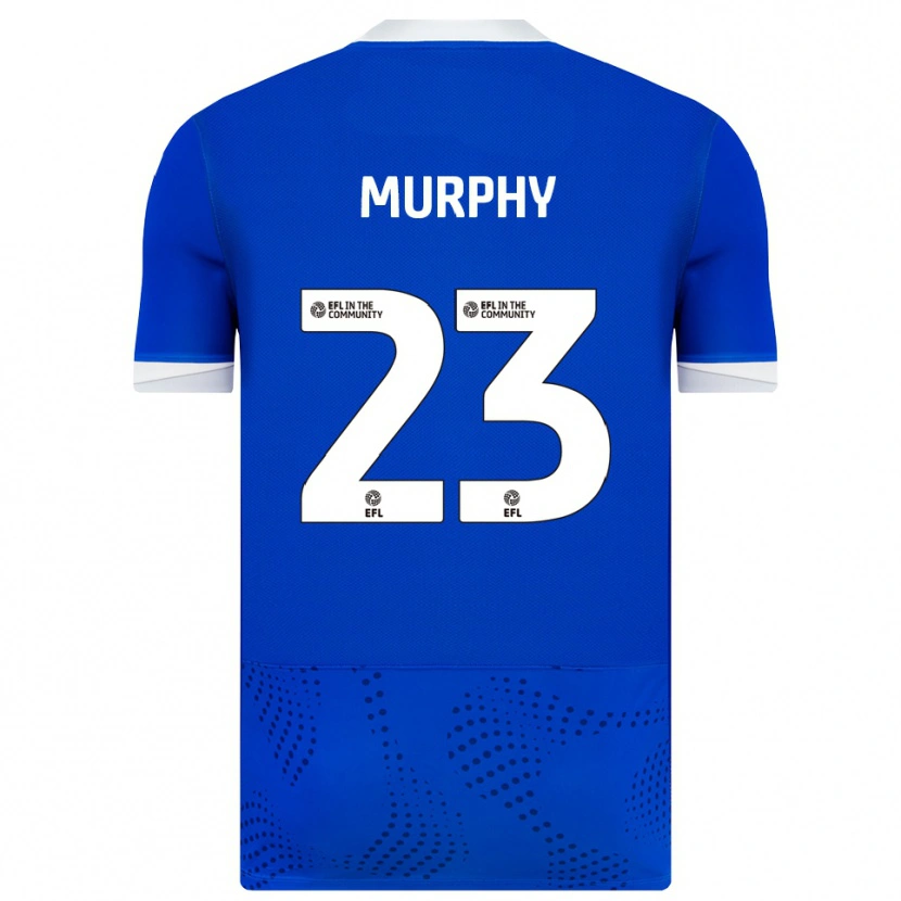 Danxen Kinder Josh Murphy #23 Blau Weiß Heimtrikot Trikot 2025/26 T-Shirt Österreich