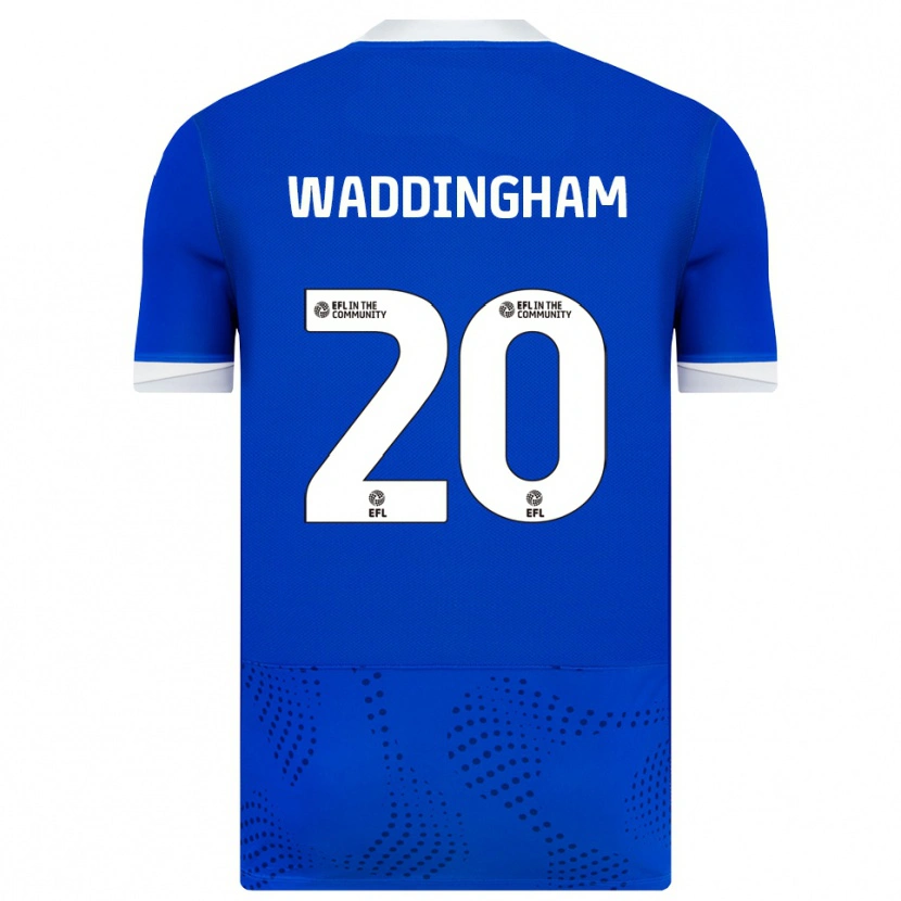 Danxen Kinder Thomas Waddingham #20 Blau Weiß Heimtrikot Trikot 2025/26 T-Shirt Österreich