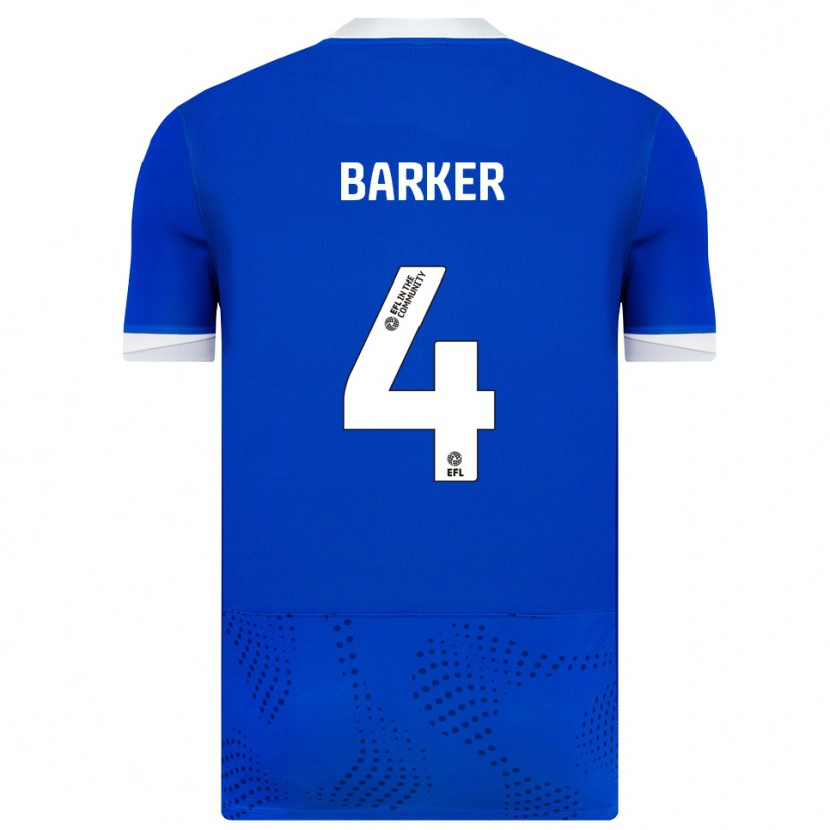 Danxen Kinder Sophie Barker #4 Blau Weiß Heimtrikot Trikot 2025/26 T-Shirt Österreich