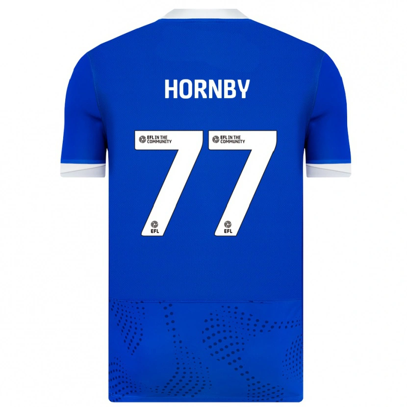 Danxen Kinder Megan Hornby #77 Blau Weiß Heimtrikot Trikot 2025/26 T-Shirt Österreich