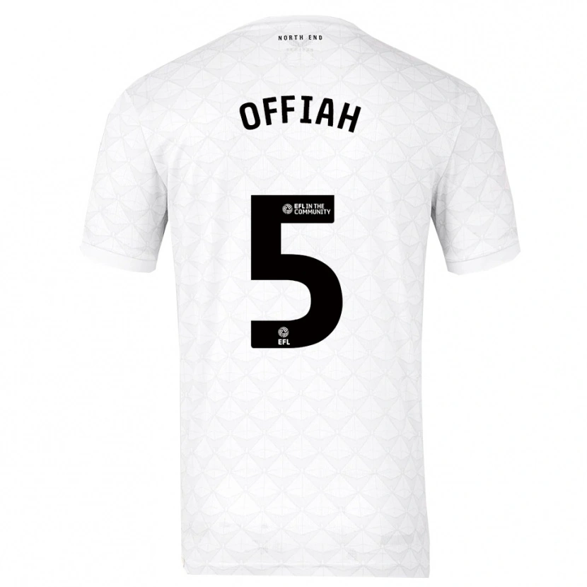 Danxen Kinder Odeluga Offiah #5 Weiß Rot Heimtrikot Trikot 2025/26 T-Shirt Österreich