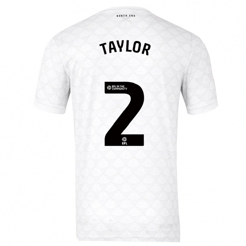 Danxen Kinder Alex Taylor #2 Weiß Rot Heimtrikot Trikot 2025/26 T-Shirt Österreich