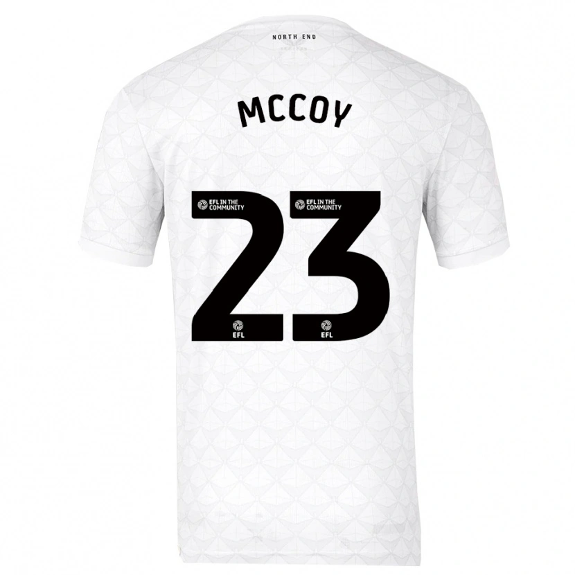 Danxen Kinder Faye Mccoy #23 Weiß Rot Heimtrikot Trikot 2025/26 T-Shirt Österreich