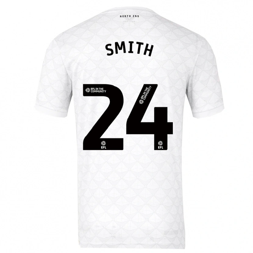 Danxen Kinder Michael Smith #24 Weiß Rot Heimtrikot Trikot 2025/26 T-Shirt Österreich