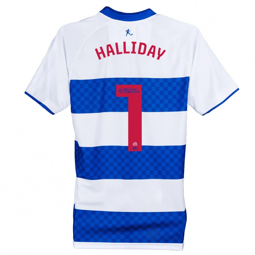 Danxen Kinder Joel Halliday #1 Blau Weiß Heimtrikot Trikot 2025/26 T-Shirt Österreich
