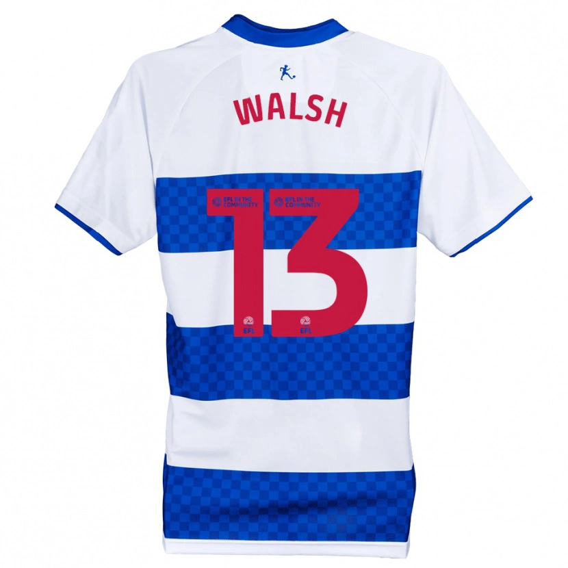 Danxen Kinder Joe Walsh #13 Blau Weiß Heimtrikot Trikot 2025/26 T-Shirt Österreich