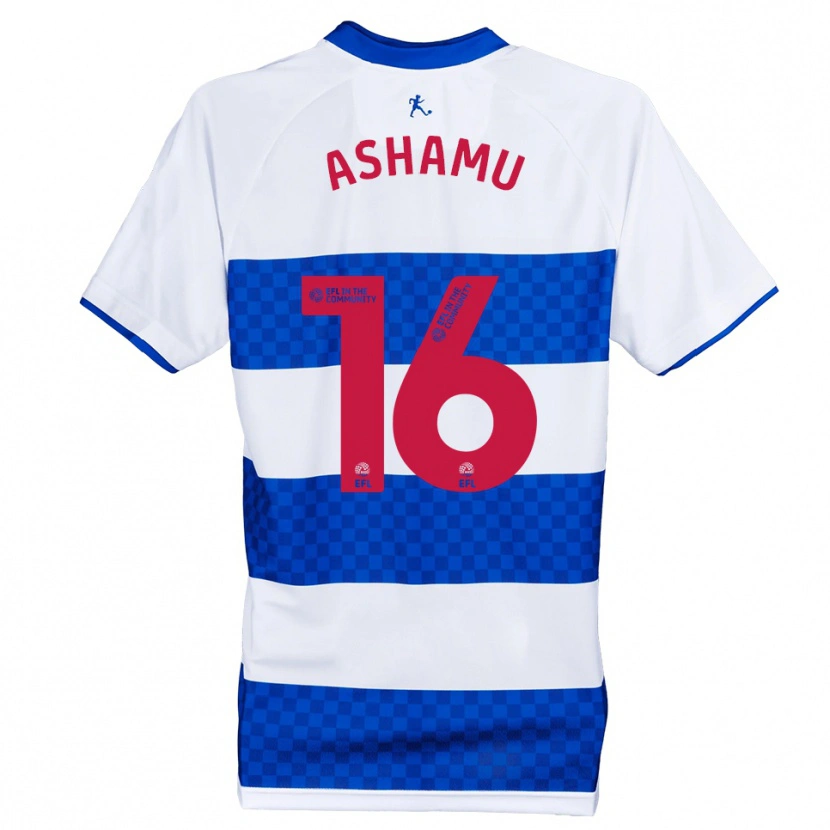 Danxen Kinder Robin Ashamu #16 Blau Weiß Heimtrikot Trikot 2025/26 T-Shirt Österreich