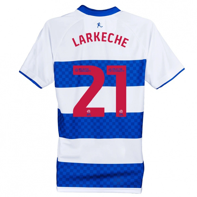 Danxen Kinder Ziyad Larkeche #21 Blau Weiß Heimtrikot Trikot 2025/26 T-Shirt Österreich