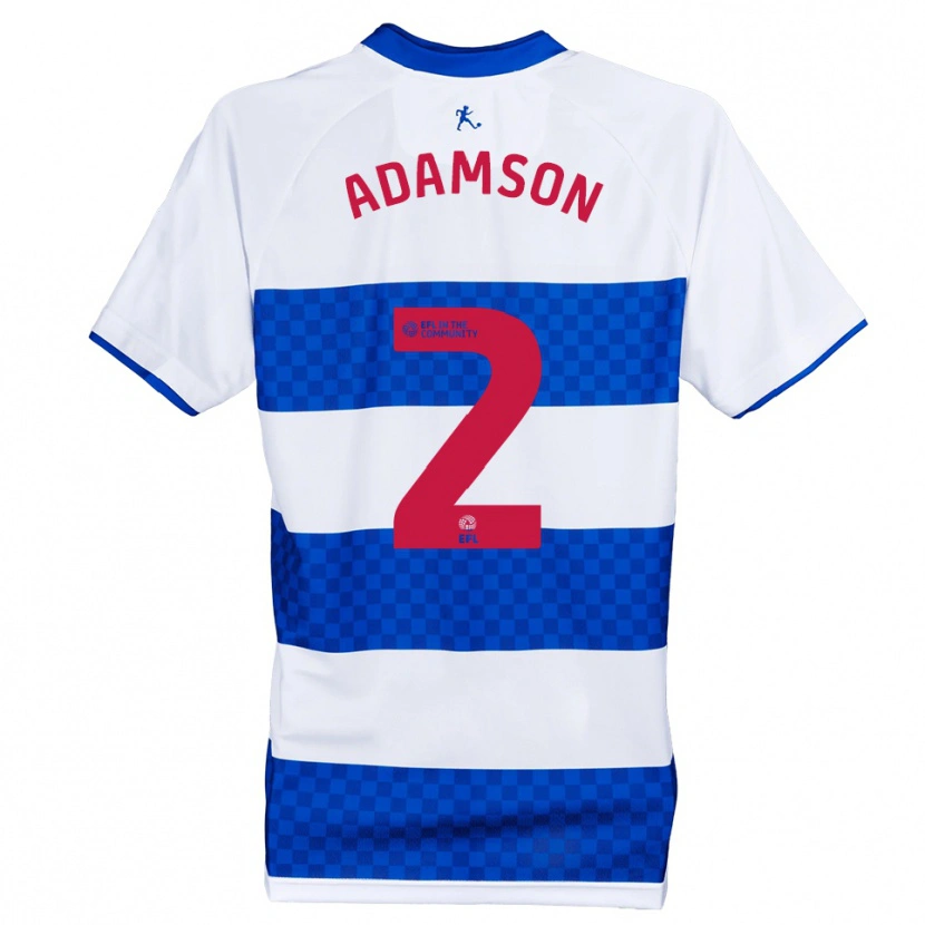 Danxen Kinder Kealey Adamson #2 Blau Weiß Heimtrikot Trikot 2025/26 T-Shirt Österreich