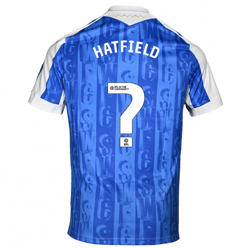 Danxen Kinder Kailen Hatfield #0 Blau Weiß Heimtrikot Trikot 2025/26 T-Shirt Österreich