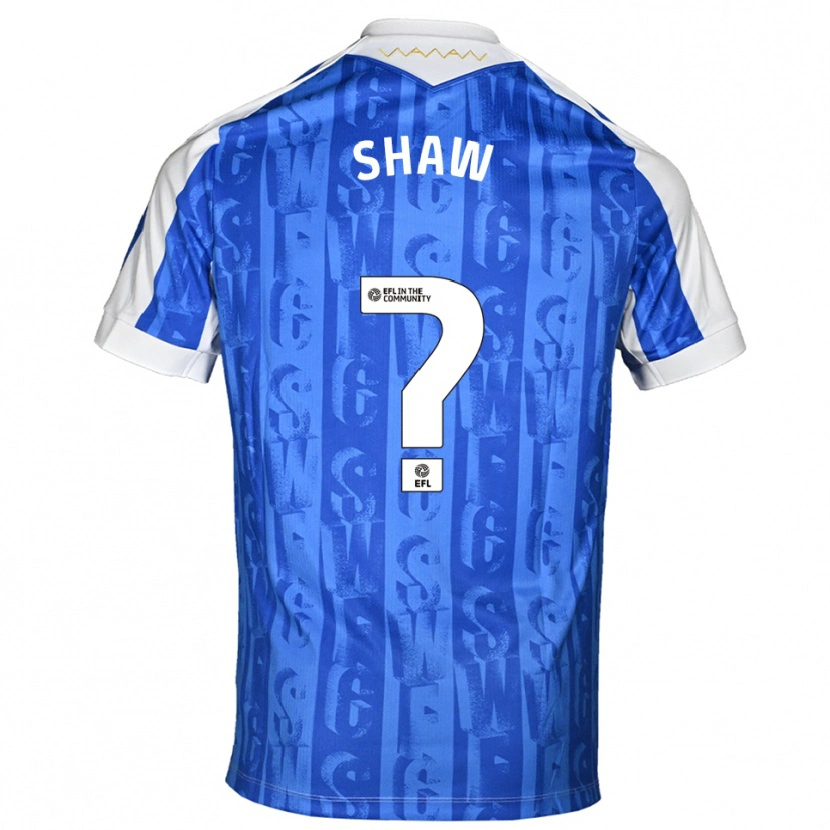Danxen Kinder Ari-Jae Shaw #0 Blau Weiß Heimtrikot Trikot 2025/26 T-Shirt Österreich