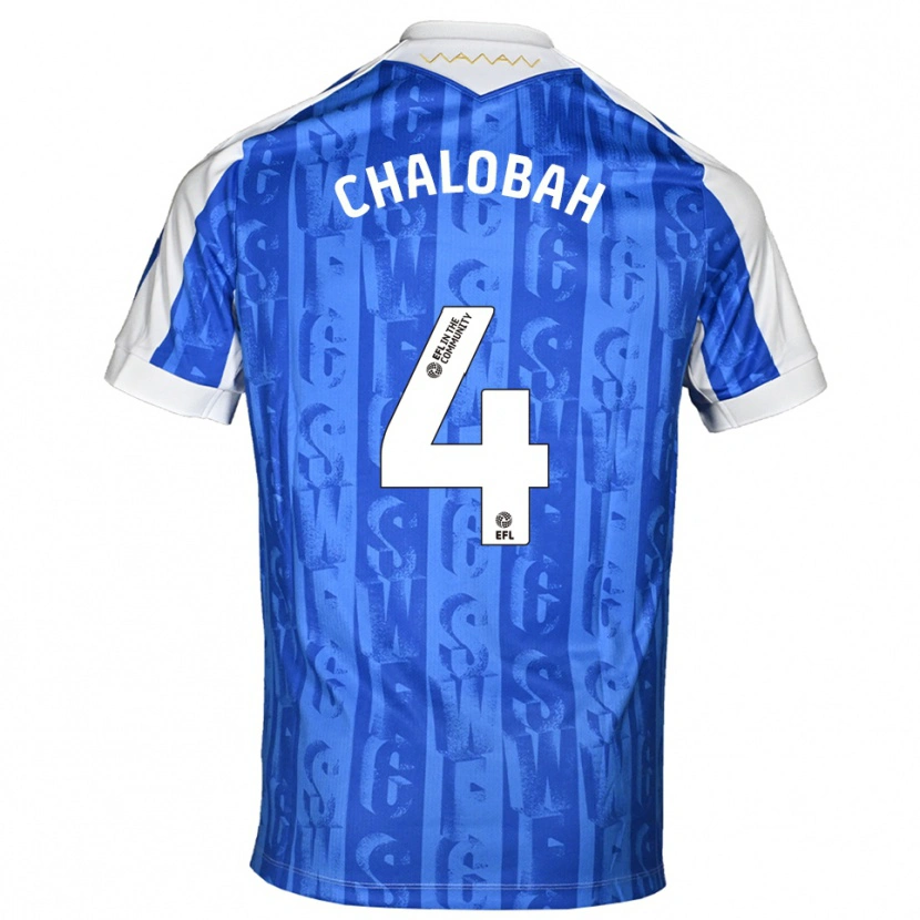 Danxen Kinder Nathaniel Chalobah #4 Blau Weiß Heimtrikot Trikot 2025/26 T-Shirt Österreich