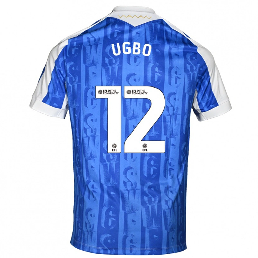 Danxen Kinder Iké Ugbo #12 Blau Weiß Heimtrikot Trikot 2025/26 T-Shirt Österreich