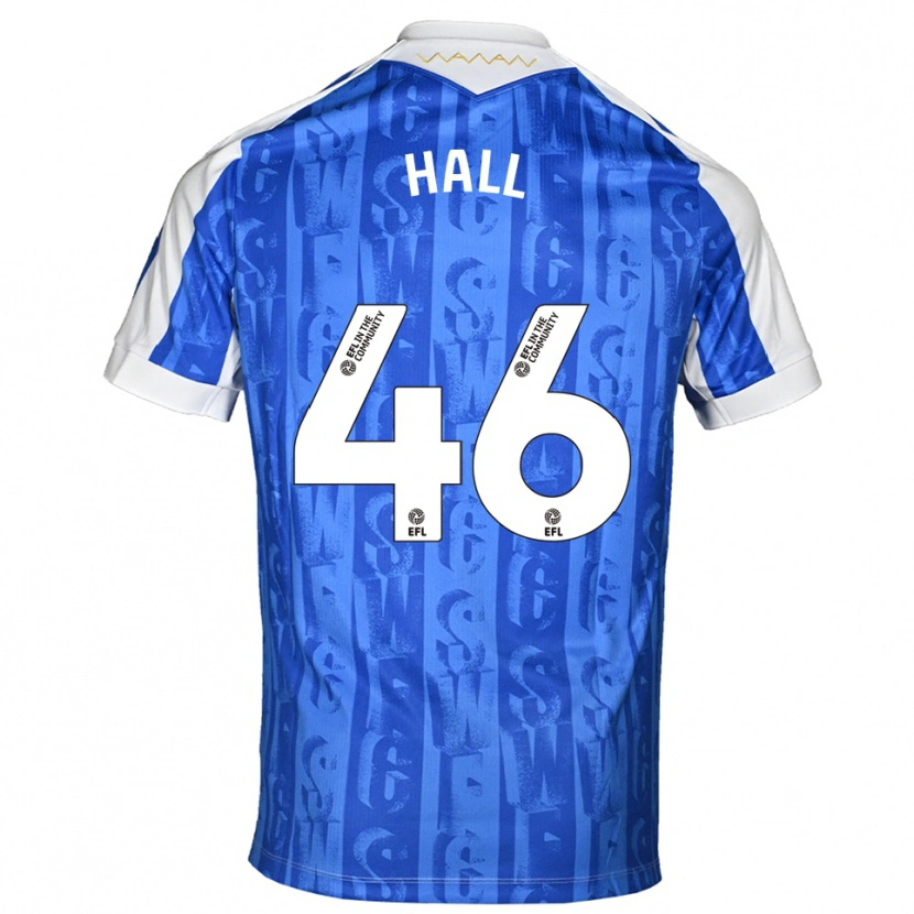 Danxen Kinder Jack Hall #46 Blau Weiß Heimtrikot Trikot 2025/26 T-Shirt Österreich