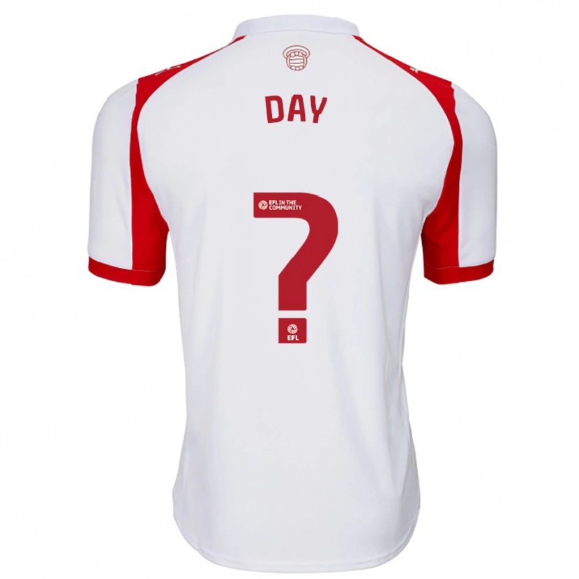 Danxen Kinder Lewis Day #0 Weiß Rot Heimtrikot Trikot 2025/26 T-Shirt Österreich